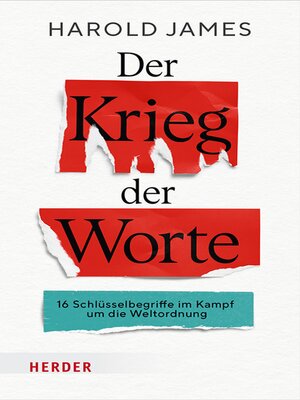 cover image of Der Krieg der Worte